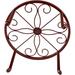 Red Barrel Studio® Plant Stand Metal in Brown | 4.8 H x 6.89 W x 6.89 D in | Wayfair 8E03B7B832424D4FBA3D5071EA1D3B31