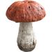 Gracie Oaks Haruhiko Mushroom Garden Statue Resin/Plastic in Orange | 15 H x 10 W x 10 D in | Wayfair 3A9B2360184543DD8A456AEC6EA5B8E0