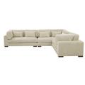 Brown Sectional - Latitude Run® Sapienza 137" Wide Corner Sectional Corduroy | 33 H x 137 W x 107 D in | Wayfair 7D7C01D1C7D244A9A020D875F20C0470