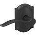 Schlage Pennant/Camelot Passage/Privacy Combo in Black | 3.38 H x 5.94 W in | Wayfair FC71070221