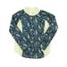 Pre-owned Jessica Simpson Girls Blue | Ivory Rashguard size: 24 Months