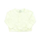 Pre-owned Nordstrom Girls White Cardigan size: 6 Months