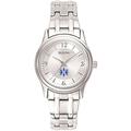 Women's Bulova Silver Moravian Greyhounds Silver-Tone Dial Stainless Steel Quartz Watch