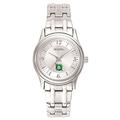 Women's Bulova Silver Belhaven Blazers Silver-Tone Dial Stainless Steel Quartz Watch