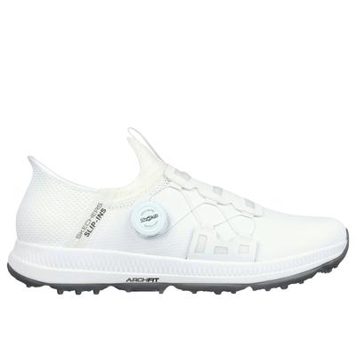 Skechers Men's Slip-ins: GO GOLF Elite 5 - Slip 'In Shoes | Size 11.5 | White | Synthetic/Textile | Arch Fit