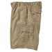 Blair Men's Haband Men’s Mountaineer 6 Pocket Cargo Shorts - Tan - 40