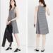 Madewell Dresses | Madewell | Highpoint Sleeveless Striped Tank Dress Gray/Black (S) | Color: Black/Gray | Size: S