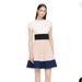 Kate Spade Dresses | Kate Spade Colorblock Fiorella Dress In Cream Sz 4 #J1 | Color: Cream | Size: 4