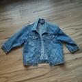 Disney Jackets & Coats | Disney Tim Burton Nightmarw Before Christmas Denim Jacket | Color: Blue | Size: 4b