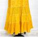 Anthropologie Dresses | Anthropologie Payal Jain Fallon Eyelet Maxi Dress Petite Yellow-Gold | Color: Gold/Yellow | Size: 4p