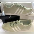Adidas Shoes | Adidas Women's Neo Courtset Sneakers - Size 9.5 | Color: Green/White | Size: 9.5