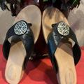 Giani Bernini Shoes | Giani Bernini Black Memory Foam Sandal . 7.5 In Excellent Condition | Color: Black | Size: 7.5