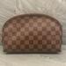 Louis Vuitton Accessories | Authentic Louis Vuitton Cosmetics Bag | Color: Brown/Cream | Size: Os