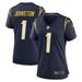 Women's Nike Quentin Johnston Navy Los Angeles Chargers Alternate Game Jersey