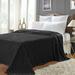 Etta Avenue™ Deance Knitted Fleece Throw Blanket Microfiber/Fleece/Microfiber/Fleece in Black | 106 W in | Wayfair 5392C954882D45029FA51316C4D01E22