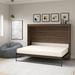 Mercury Row® Warnke Full/Double Murphy Bed Wood & Metal/Metal in Brown | 61.7 H x 81.3 W x 81.3 D in | Wayfair 975BCDF0450E410084186C2C37DD70A6