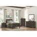 Red Barrel Studio® Youth Sleigh Bedroom Set Twin 3 Piece: Bed, Dresser, Mirror Wood in Gray | 52 H x 43 W x 79 D in | Wayfair