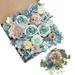 Primrue Light Blue Artificial Flowers Combo For Diy Wedding Bouquets Faux Silk in Green | Wayfair 6049A7BB3076480D9DEC3655B6AA2468