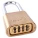 SESAMEE K437 Combination Padlock,4 Numbers