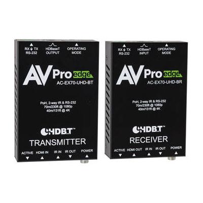 AVPro Edge 4K HDMI 1.4 over HDBaseT Basic Extender Set (230') AC-EX70-UHD-BKT