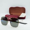 Gucci Accessories | Final Price New Gucci Gg0414s 002 Guccify Sunglasses | Color: Gold/Gray | Size: 60 - 17 - 140