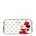 Kate Spade Bags | Kate Spade X Disney Minnie Mouse Large Continental Wallet K4759 | Color: White | Size: Os