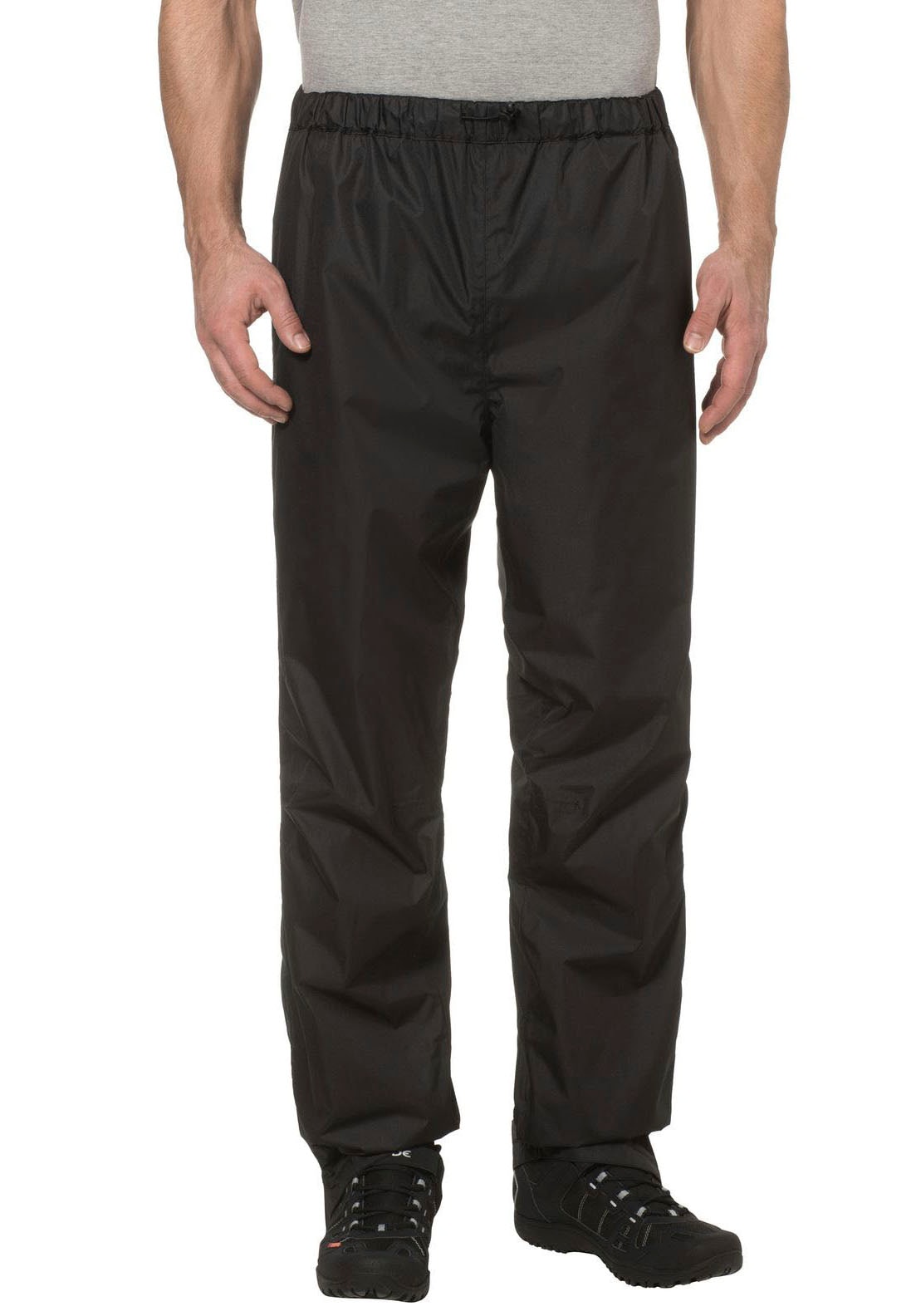 Fahrradhose VAUDE "MEN'S FLUID PANTS II", Gr. XS, N-Gr, schwarz, Obermaterial: 100% Polyester, Hosen Image