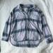 American Eagle Outfitters Tops | American Eagle Flannel | Color: Blue/Purple | Size: M