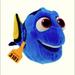 Disney Toys | Disney Store Finding Dory Stuffed 17” Plush Toy | Color: Blue/Yellow | Size: 17”