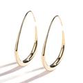 Anthropologie Jewelry | New Anthro Molten Gold Hoop Earrings | Color: Gold | Size: Os