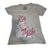 Disney Tops | Disney Princess Shirt My Castle My Rules Size Medium Grey And Pink Glitter | Color: Gray/Pink | Size: M