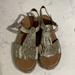 Anthropologie Shoes | Gorgeous Anthropologie Leather Sandals | Color: Gold/Tan | Size: 7