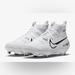 Nike Shoes | Nike Alpha Huarache Nxt Baseball Cleats- Men’s Size 8 | Color: Gray/White | Size: 8