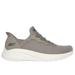 Skechers Women's Slip-ins: BOBS Sport Squad Chaos Sneaker | Size 11.0 | Taupe | Textile/Synthetic | Vegan | Machine Washable