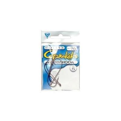 Gamakatsu Worm Hook Bronze Size 3/0 5 Pack