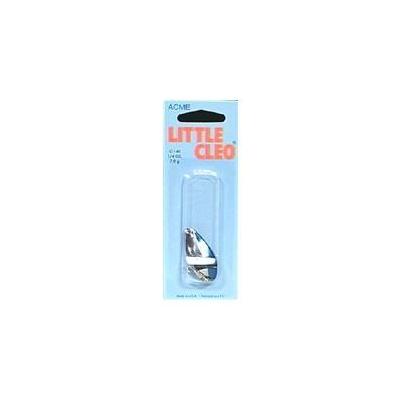 Acme Tackle Little Cleo 1/4 Oz Nickel/Neon Blue