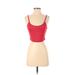 Shein Tank Top Red Strapless Tops - Women's Size Small Petite
