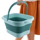 Bassin de bain de trempage des pieds pliable outils de bassin de baignoire spa des pieds pliable