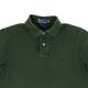 Ralph Lauren Polo Shirt 90S Vintage Tshirt Button Down Custom Fit Green Small