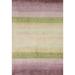 Striped Gabbeh Area Rug Handmade Indian Wool Carpet - 5'8"x 7'11"