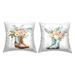 East Urban Home 2 Piece Polyester Throw Square Pillow Cover & Insert by Suzanne Wilkins Set 18.0 H x 18.0 W x 7.0 D | 18" H X 18" W X 7" D | Wayfair
