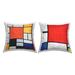 East Urban Home 2 Piece Polyester Throw Square Pillow Cover & Insert by one1000paintings Set 18.0 H x 18.0 W x 7.0 D | 18" H X 18" W X 7" D | Wayfair