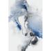 Wrought Studio™ Colberta Watercolor Blue II by PI Studio - Wrapped Canvas Print Metal in Blue/Gray | 48 H x 32 W x 1.25 D in | Wayfair