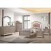 Rosdorf Park Jonothan Upholstered Platform 6 Piece Bedroom Set Upholstered in Brown | 54 H x 41.75 W x 80.5 D in | Wayfair