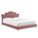 Neena Performance Velvet Twin Bed