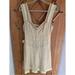 Free People Dresses | Free People Light Green Sleeveless Cotton Embroidery Trim Summer Dress Nwt | Color: Green | Size: 12