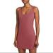Nike Dresses | Nike Bliss Luxe Women's Training Dress Tennis Large Medium Rust Workout Slim Fit | Color: Brown/Red | Size: Various