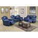 Red Barrel Studio® Evamae 3 Piece Faux Leather Reclining Living Room Set Faux Leather | Wayfair Living Room Sets D2B56AE13D07486C926F1668281F8DA7