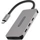 Sitecom CN-386 USB-C Hub 4 Port | USB-C auf 3X + 1x UBS-C Power Delivery Port Adapter mit 10 Gbit/s Daten, 7,5 W Leistung - für MacBook Pro/Air, Chromebook und weitere , Geräte