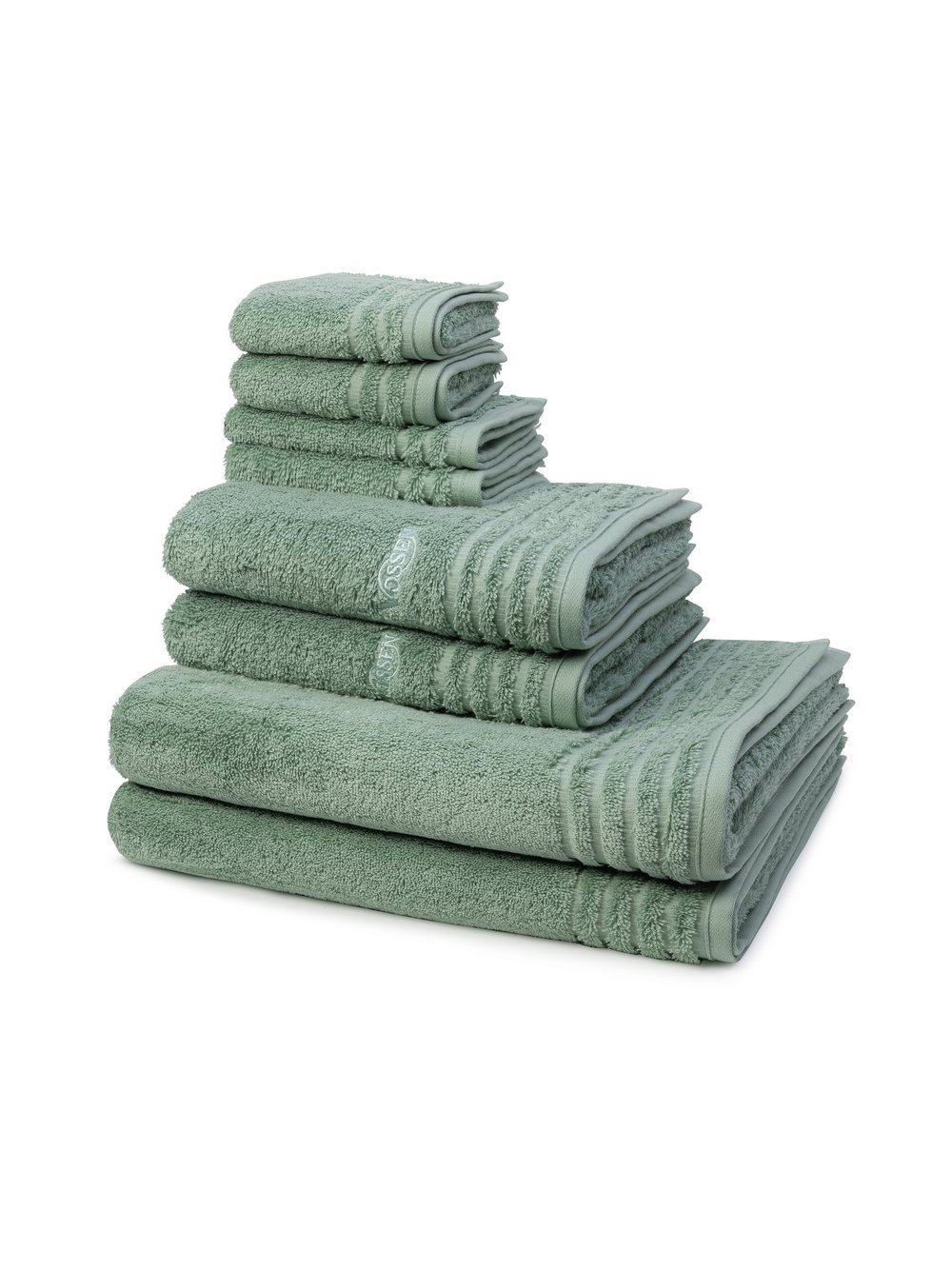 Vossen Handtuchset 8-teilig Damen grün, ONE SIZE Image